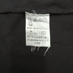 将图片加载到图库查看器，【中古】スリードッツ three dots カーディガン ボタンレス 羽織り コットン ロング ブラック 黒 i0818n0103
