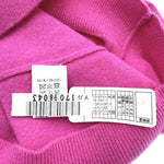 将图片加载到图库查看器，【中古】ドゥロワー Drawer 半袖ニット 14Gカシミヤクルーショートスリーブ ピンク ビビッドカラー i0925i00812
