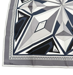 画像をギャラリービューアに読み込む, 【中古】エミリオプッチ EMILIO PUCCI スカーフ モノトーン シルク レディース j0115lq02560
