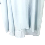 Load image into Gallery viewer, 【中古】セオリーリュクス Theory luxe ギャザー半袖ブラウス スタンドカラー スキッパー ライトブルー 水色 i0807n0096
