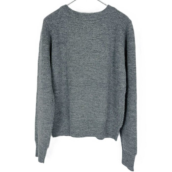 【中古】A.P.C. アーペーセー ウール アルパカ混 クルーネック ニット セーター i0828n01110