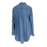 Load image into Gallery viewer, 【中古】マカフィー MACPHEE ダンガリーシャツ デニムシャツ 長袖 プルオーバー カジュアル ブルー系 i0904n0063
