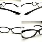 画像をギャラリービューアに読み込む, 【中古】ボッテガヴェネタ BOTTEGA VENETA めがね 眼鏡 メガネ 度入り 黒縁 黒フレーム i0606aq00552
