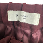 Load image into Gallery viewer, 【中古】エポカザショップ EPOCA THE SHOP キュロットスカート 巻きスカート風 ワインレッド i0703n0012
