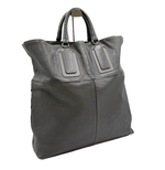 画像をギャラリービューアに読み込む, 【中古】ボッテガヴェネタ Bottega Veneta トートバッグ レザー グレー j0213oq003322
