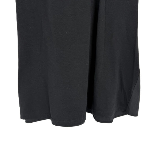 【中古】ヨーコチャン YOKO CHAN 半袖カットソー 後ろペプラム シンプル 可愛い ブラック 黒 i0818n00112