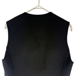 画像をギャラリービューアに読み込む, 【中古】COS コス ウール ダブルフェイス ベスト ブラック ノースリーブ サイズ32 i1120h0048
