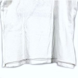 【中古】サンローラン Saint Laurent ロゴTシャツ ヴィンテージ加工 カジュアル くすみホワイト 白 h0315h008