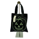 Load image into Gallery viewer, 【中古】ステラマッカートニー STELLA McCARTNEY ハロウィン パンプキン トートバッグ ブラック キャンバス j0312wq0235

