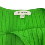 Load image into Gallery viewer, 【中古】ブラミンク BLAMINK リブタンクトップ M C 16G RIB TANK NSL コットン ライトグリーン系 黄緑 i0507m00710
