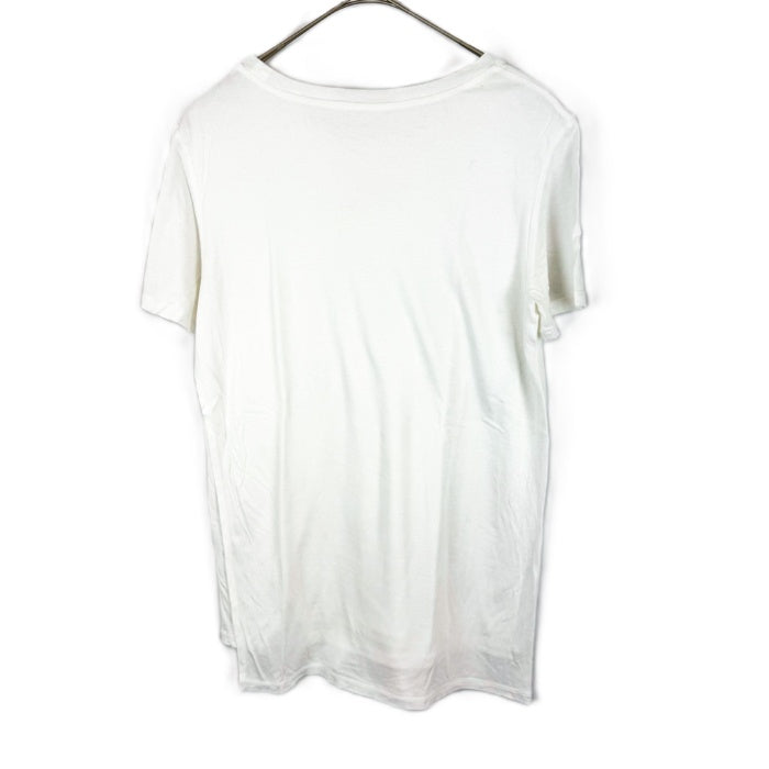 【中古】ドゥーズィエムクラス Deuxieme Classe Tシャツ 無地 シンプル 2枚重ね ホワイト 白 i0619wq0158