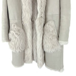 Load image into Gallery viewer, 【中古】Drawer ドゥロワー ムートンコート ファーコンビ リバーシブル ロングコート i1020h006108
