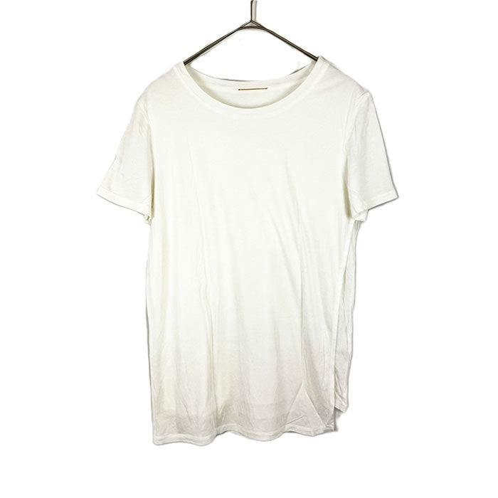 【中古】ドゥーズィエムクラス Deuxieme Classe Tシャツ 無地 シンプル 2枚重ね ホワイト 白 i0619wq0158