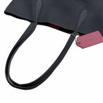 将图片加载到图库查看器，【中古】コーチ COACH  トートバッグ ブラック レザー シンプル 肩掛け i1207oq019100
