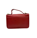 画像をギャラリービューアに読み込む, 【中古】コーチ COACH オールド レザー ハンドバッグ ターンロック 赤 レディース i1024oq00430
