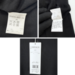 将图片加载到图库查看器，【中古】エポカ EPOCA カーディガン クルーネック アンサンブルセット品	薄手 ブラック 黒 i0818n00410
