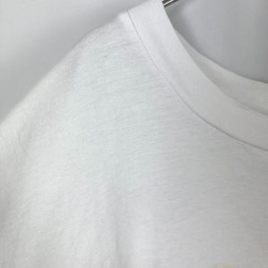 【中古】マルニ MARNI ロゴTシャツ ペイント風 アート オーバーサイズ ホワイト 白 マルチ h0508k007