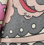 画像をギャラリービューアに読み込む, 【中古】エミリオプッチ EMILIO PUCCI スカーフ ピンク シルク 大判 レディース j0113s02016
