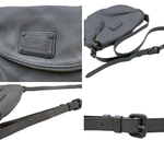 将图片加载到图库查看器，【中古】マークジェイコブス MARC JACOBS ショルダーバッグ ナターシャ おしゃれ グレー i0922lq01511
