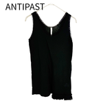 Load image into Gallery viewer, 【中古】ANTIPAST アンティパスト タンクトップ ブラック サイズ1 コットン100％ i1030n0014
