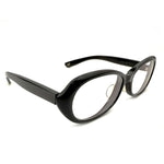 画像をギャラリービューアに読み込む, 【中古】ボッテガヴェネタ BOTTEGA VENETA めがね 眼鏡 メガネ 度入り 黒縁 黒フレーム i0606aq00552
