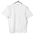 将图片加载到图库查看器，【中古】ドゥロワー Drawer Tシャツ ロゴプリント シンプル コットン ホワイト ブラック 白 黒 i0630h0039
