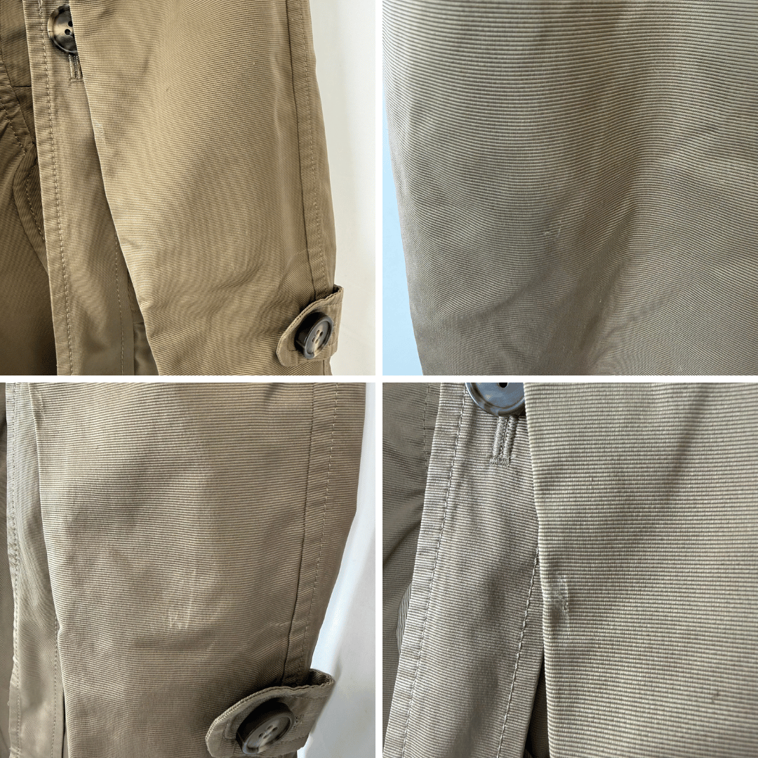 【中古】DES PRES デプレ トレンチコート ベルト付き ダブルボタン ロングコート i0619wq00710