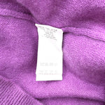 将图片加载到图库查看器，【中古】ドゥロワー Drawer ニットカーディガン カシミヤ クルーネック ライトパープル 紫 i0623k0073
