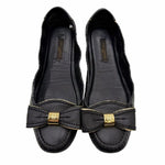 Load image into Gallery viewer, 【中古】ルイヴィトン Louis Vuitton フラットシューズ リボン バレエシューズ i1207oq013105
