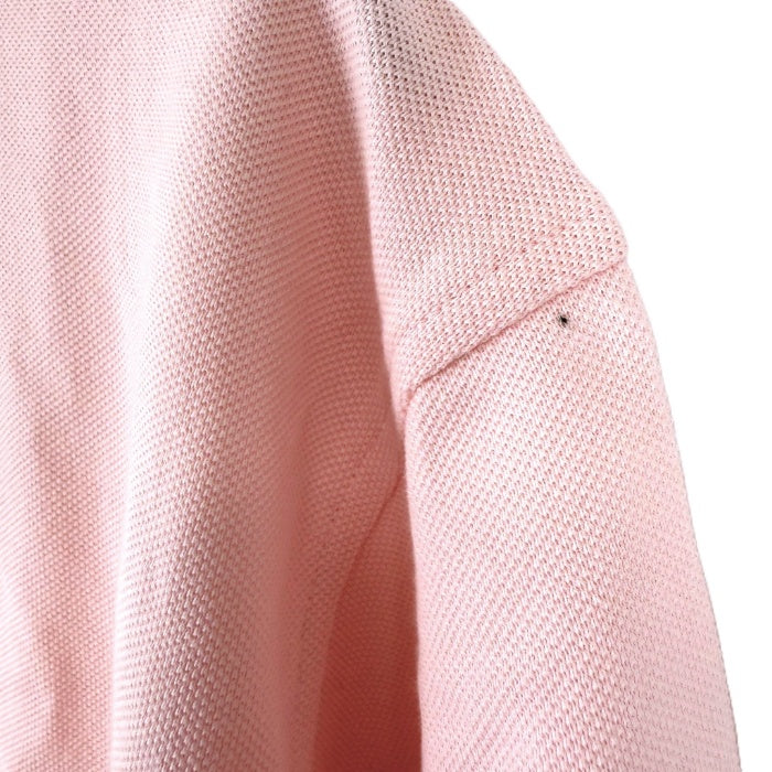 【中古】バーバリー BURBERRY ポロシャツ 半袖 タグ付き ライトピンク パステル i0718aq00524