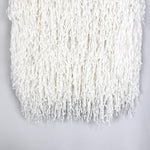 Load image into Gallery viewer, 【中古】ドゥロワー Drawer フリンジニットベスト ジレ ロングフリンジ ホワイト 白 i0324h00554
