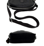 将图片加载到图库查看器，【中古】キプリング Kipling ショルダーバッグ 黒 ナイロン 軽量 斜めがけ コンパクト i1124tq0075

