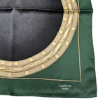 将图片加载到图库查看器，【中古】LANVIN ランバン ミニスカーフ シルク100% i0727tq0123
