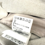 Load image into Gallery viewer, 【中古】セオリーリュクス theory luxe ワイドテーパードパンツ 薄手 光沢 上品 ライトベージュ 生成り i0818n0218
