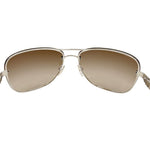 Load image into Gallery viewer, 【中古】プラダ PRADA サングラス ティアドロップ ブラウン グラデーションレンズ ケース付き j0115lq01049
