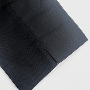 【中古】インコテックス INCOTEX テーパードパンツ きれいめ フォーマル 上品 ブラック 黒 g1116n011