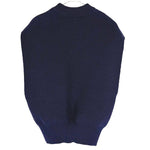 Load image into Gallery viewer, 【中古】LOEF ロエフ ウール100％ ニットベスト ネイビー レディース 上質 シンプル i1120h00510
