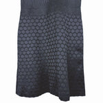 画像をギャラリービューアに読み込む, 【中古】Salvatore Ferragamo フェラガモ ベロア切替 ワンピース ブラック i1207oq009220
