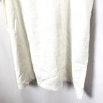 将图片加载到图库查看器，【中古】ガリャルダガランテ GALLARDA GALANTE リネン混カットソー ロング丈 透け感 オフホワイト 白系 i0417m0123
