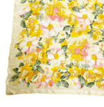Load image into Gallery viewer, 【中古】イヴサンローラン Yves Saint Laurent 花柄スカーフ イエロー シアー フラワー柄 大判 j0405oq01920
