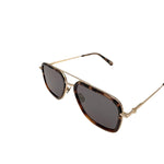 将图片加载到图库查看器，【中古】ブリオーニ Brioni サングラス べっ甲 金フレーム ディアドロップ ブラウン ゴールド i0717lq00871
