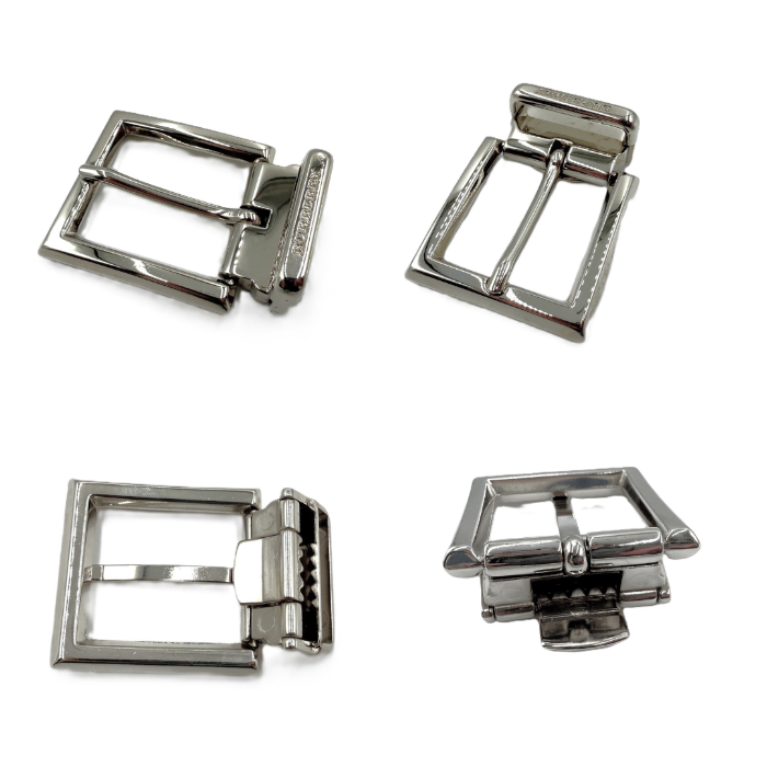 【中古】バーバリー BURBERRY バックル2点セット ノーマルバックル ガチャベルトバックル シルバー i0522lq01538