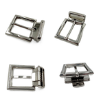 将图片加载到图库查看器，【中古】バーバリー BURBERRY バックル2点セット ノーマルバックル ガチャベルトバックル シルバー i0522lq01538
