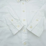 Load image into Gallery viewer, 【中古】バーバリー BURBERRY キッズ 長袖シャツ ボタンダウン ロゴ刺繍 コットン100％ j0312wq0333
