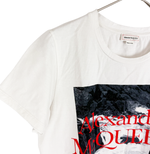 Load image into Gallery viewer, 【中古】アレキサンダー・マックイーン Alexander McQueen Tシャツ 赤ロゴ ホワイト  商品説明 i1208j0018
