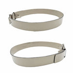 Load image into Gallery viewer, 【中古】グッチ GUCCI ベルト インターロッキングG GGバックル レザー シルバー金具 ベージュ j0729pq00589
