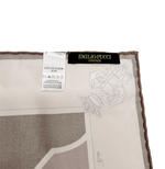 Load image into Gallery viewer, 【中古】エミリオプッチ EMILIO PUCCI スカーフ ブラウン シルク レディース j0113s01716
