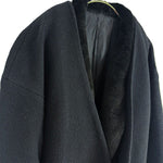 Load image into Gallery viewer, 【中古】KNOTT ノット TOMORROWLAND 日本製 ファー付き ウールコート ベスト付き 2WAY i0807n0018
