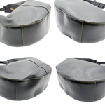 画像をギャラリービューアに読み込む, 【中古】FURLA フルラ レザー ショルダーバッグ ホーボーバッグ ブラック 2WAY レディース j0213aq00575
