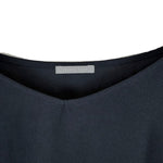 将图片加载到图库查看器，【中古】セオリーリュクス theory luxe カットソー 半袖 透け感 とろみ素材 ネイビー 紺 i0904n0055
